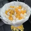 Delicate white and yellow bouquet