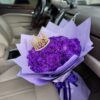 Bouquet of Purple Roses.