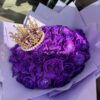 Bouquet of Purple Roses. - Image 2