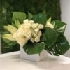 Elegant white and green arrangement