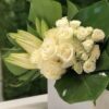 Elegant white and green arrangement - Image 2