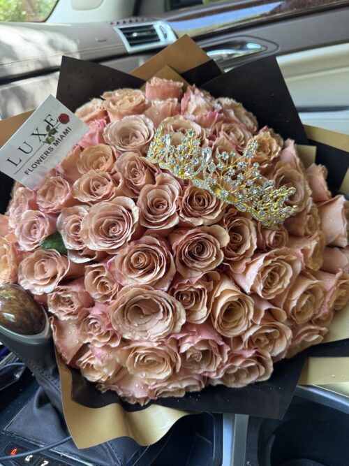 Bouquet of 75 Moab Roses
